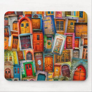 Doors of the World Mouse Pad