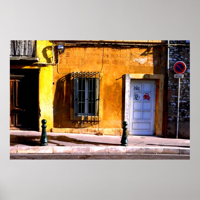 Doorway, Aix-en-Provence Poster (Front)