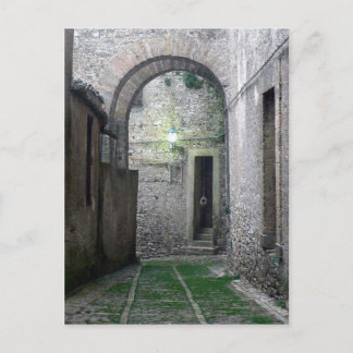 Doorway in Erice Sicily Postcard