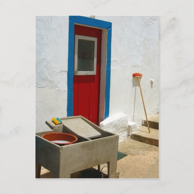 Doorway to Portugal Postcard (Front)