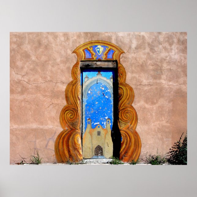 Doorway to Santa Fe Poster (Front)