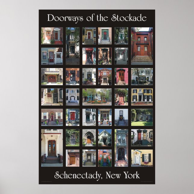 Doorways of the Stockade 24" x 36" poster (Front)