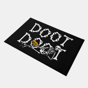 Doot Doot Skeleton Doormat