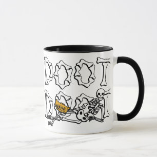 Doot Doot Skeleton Mug