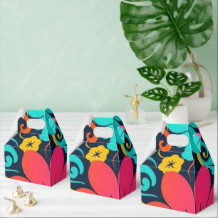 Dopamine Decor – Bright Funky Flowers-Retro Favour Box