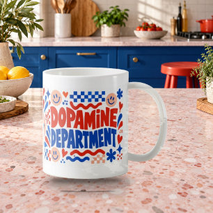 Dopamine Department Bold Graphic Mug