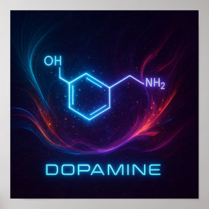 Dopamine Glow – Uplifting Joyful Energy Colourful Poster