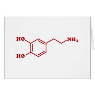 Dopamine Molecular Chemical Formula