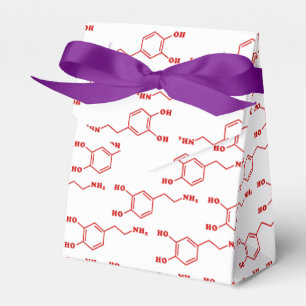 Dopamine Molecular Chemical Formula Favour Box