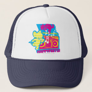 Dope Beats Happy Feets Trucker Hat