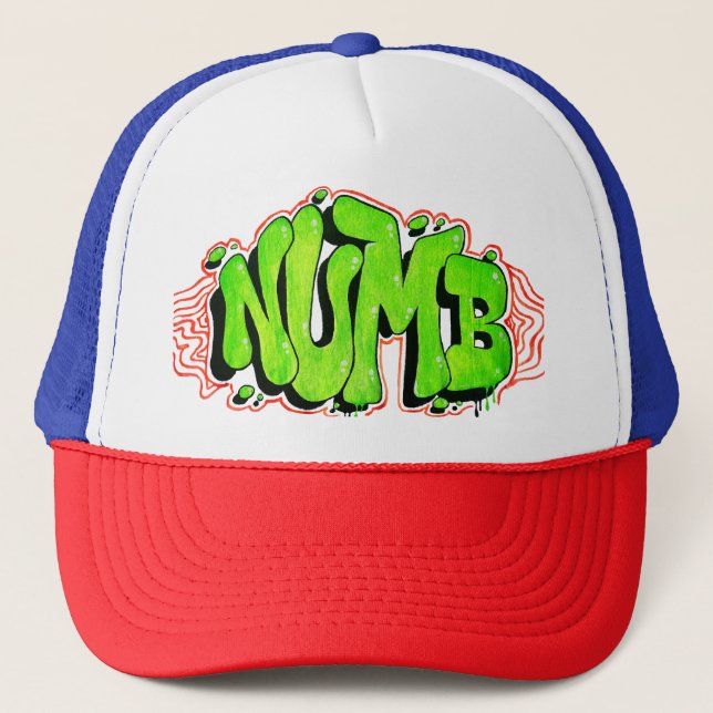 Dope Cap Neon Graffiti  (Front)