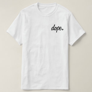 dope. classics black and white t-shirt