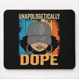 Dope Women Black History Month Juneteenth 1  Mouse Pad