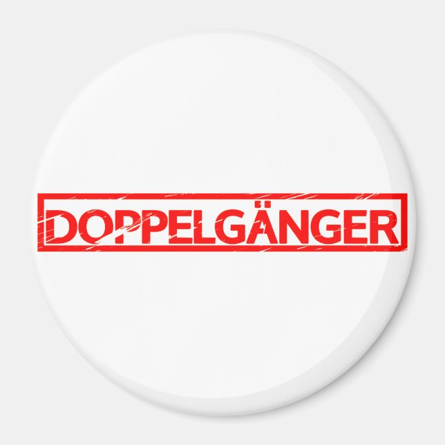 Doppelgänger Stamp Magnet (Front)