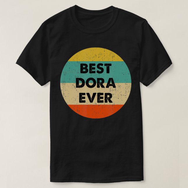 Dora Name  T-Shirt (Design Front)