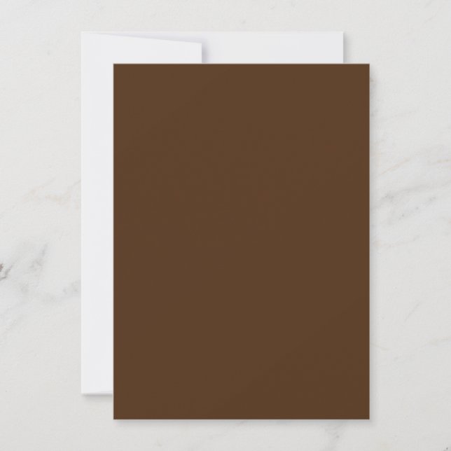 Dorado,Grey Brown,Pastel Brown, Invitation (Front)