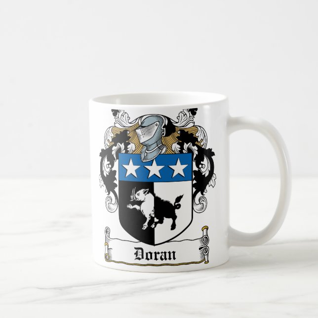 Doran Family Crest Coffee Mug (Right)