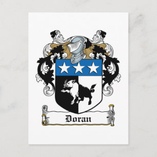 Doran Family Crest Postcard