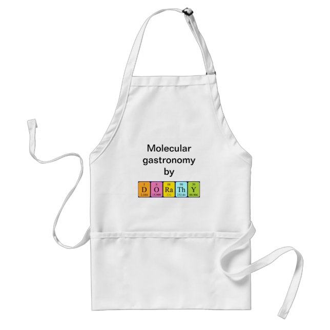 Dorathy periodic table name apron (Front)