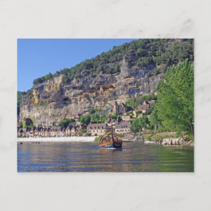 Dordogne River France Postcard
