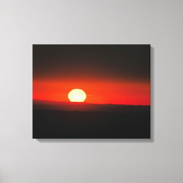 Dordogne Sunrise Canvas Print (Front)
