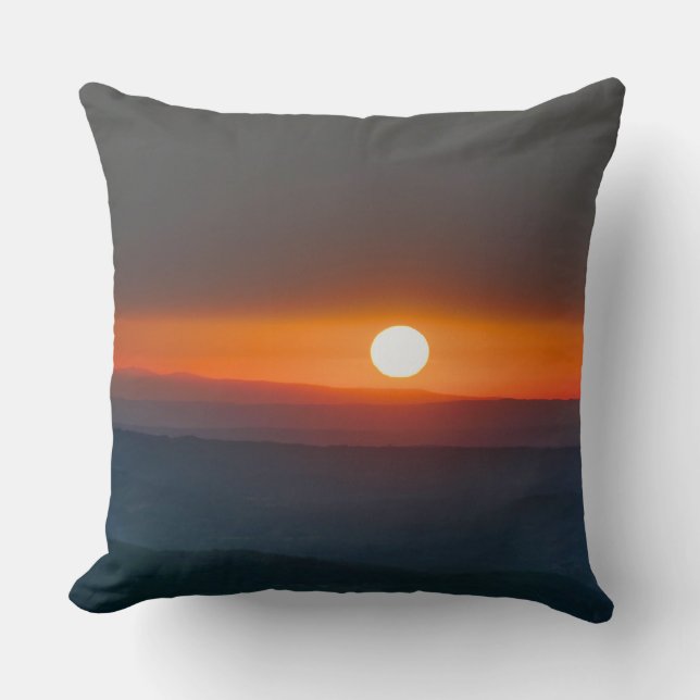Dordogne Sunrise Cushion (Front)
