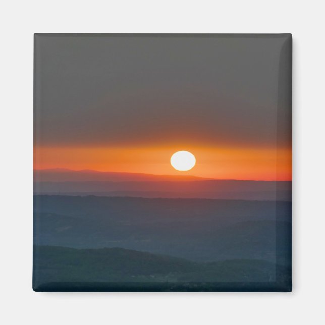 Dordogne Sunrise Magnet (Front)