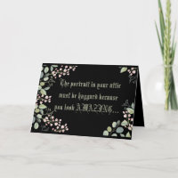 Dorian Gray Birthday Card