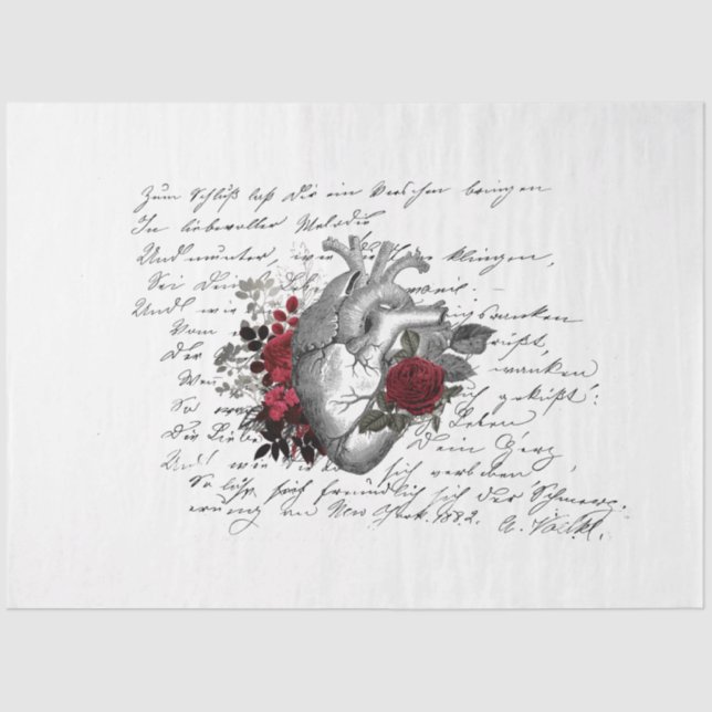 Dorian Grey Series Design 8 Tissue Paper (Front)