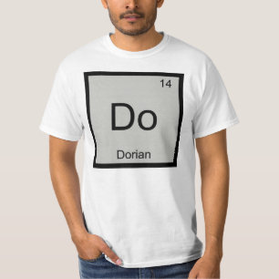 Dorian Name Chemistry Element Periodic Table T-Shirt