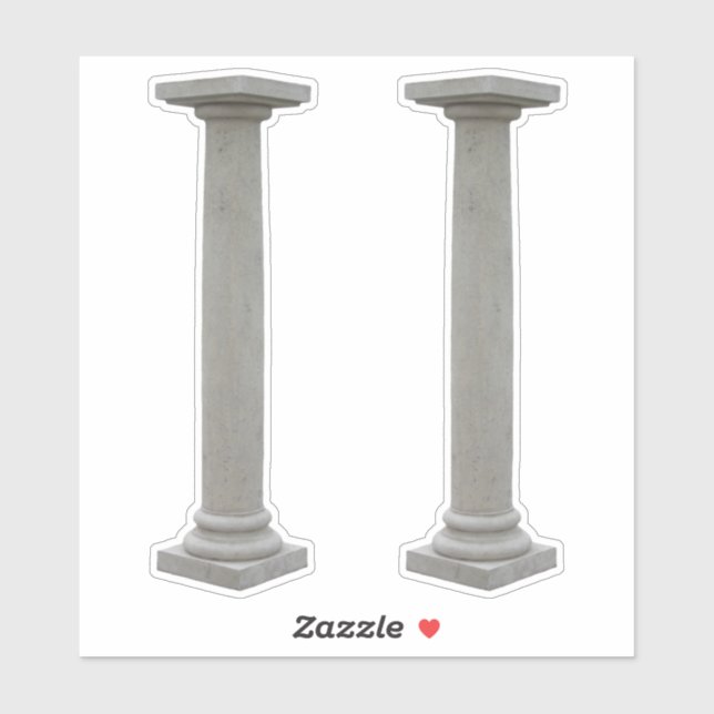 Doric Columns Sticker (Sheet)