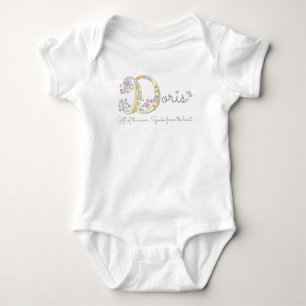 Doris girls name & meaning D monogram shirt
