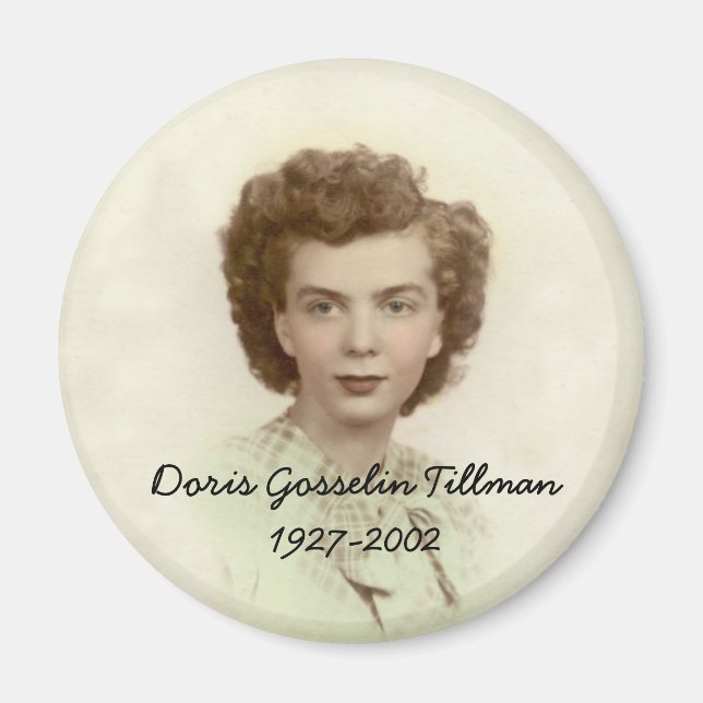 Doris Gosselin Tillman Magnet (Front)