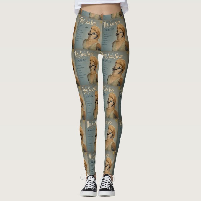 Doris Jay Album: a Parody Leggings (Front)