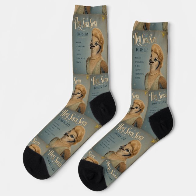 Doris Jay Album: a Parody Socks (Left)