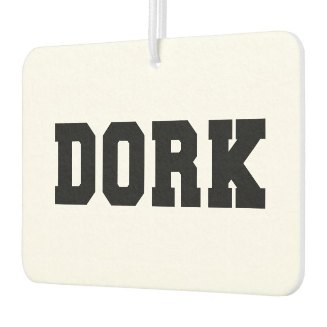 DORK CAR AIR FRESHENER (Left)