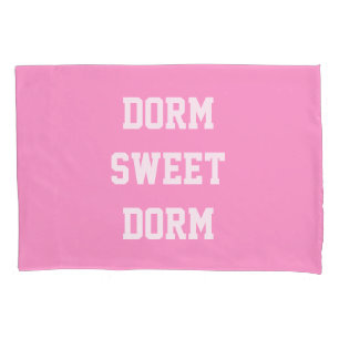 Dorm Sweet Dorm ~ Original Girly Personalised Back Pillowcase