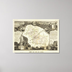 Dormouse and Dear Canvas Print