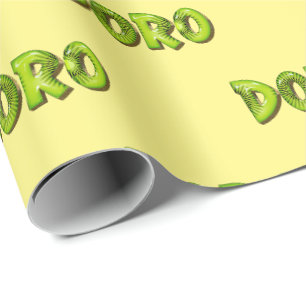 Doro Kiwi Fruit Gift Paper