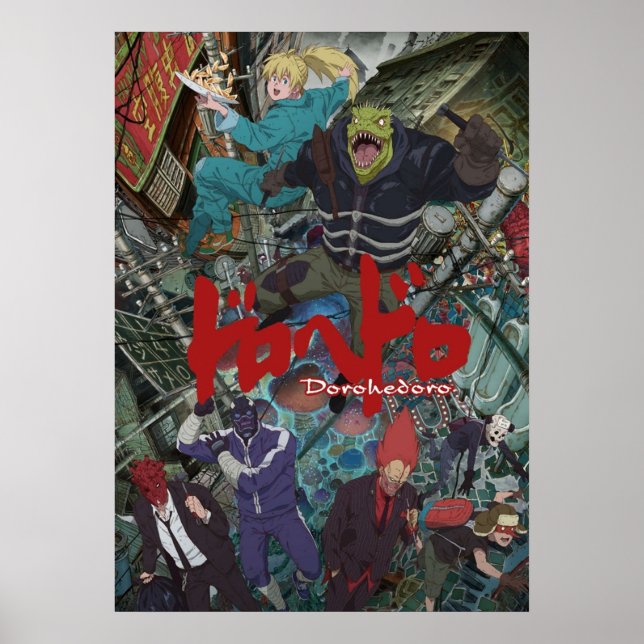 Dorohedoro Anime Poster (Front)