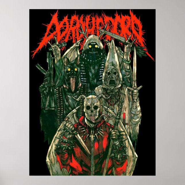Dorohedoro metal poster (Front)