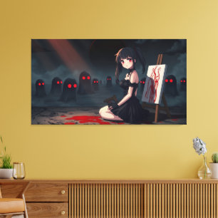 Dorothia, Mistress of the Arts Canvas Print