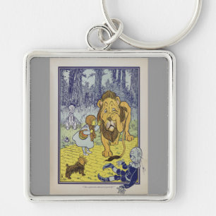 Dorothy and the Cowardly Lion from Wizard of Oz Key Ring