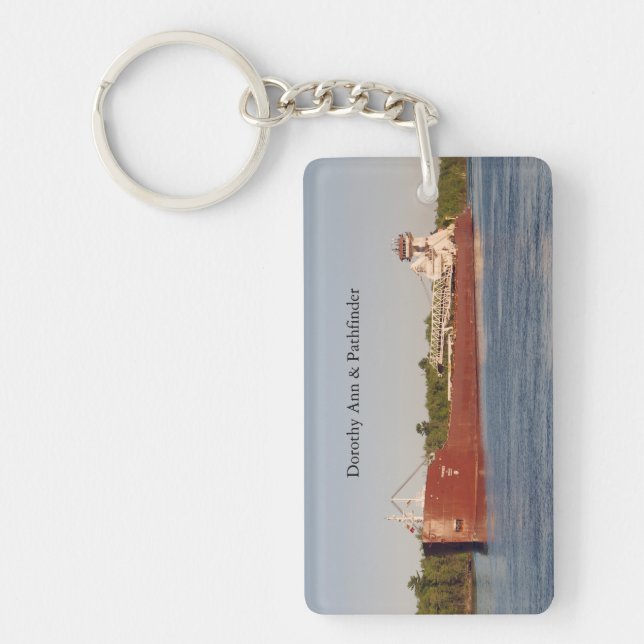 Dorothy Ann & Pathfinder acrylic key chain (Front)