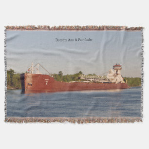 Dorothy Ann & Pathfinder throw blanket
