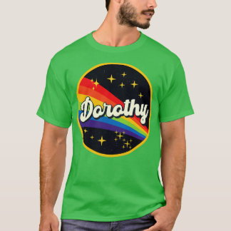 Dorothy Rainbow In Space Vintage Style T-Shirt