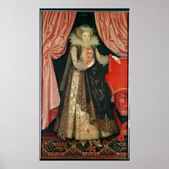 Dorothy St. John, Lady Cary, c.1614 Poster (Front)