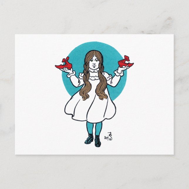 Dorothy: The Wonderful Wizard of Oz Postcard (Front)