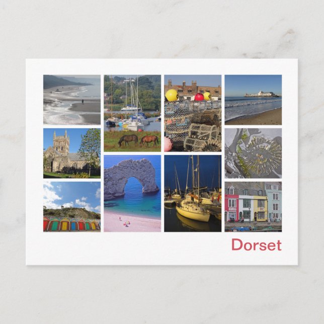 Dorset 2 postcard (Front)