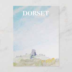Dorset, Corfe Castle Postcard